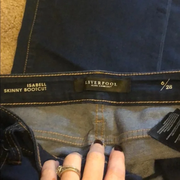 Liverpool isabell skinny bootcut jeans 6/28 - Picture 3 of 4